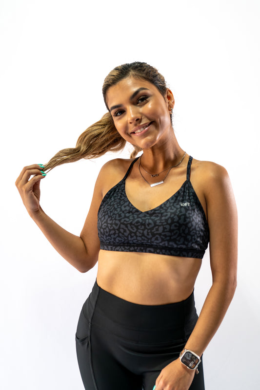 Freedom Bra - Midnight Leopard