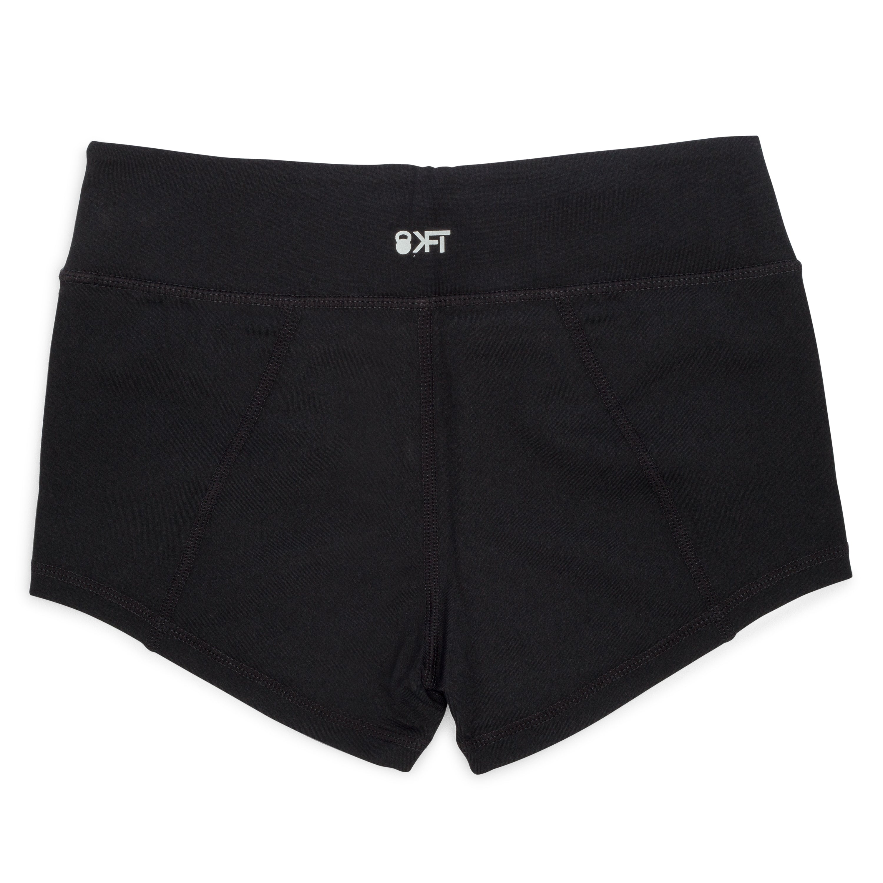 Keep Moving Lined Shorts - Jet Black