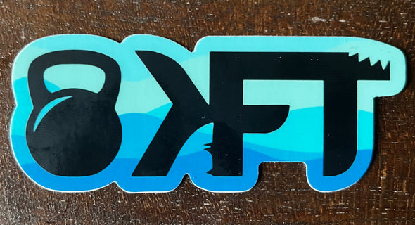 KFT LOGO OCEAN WAVES Sticker