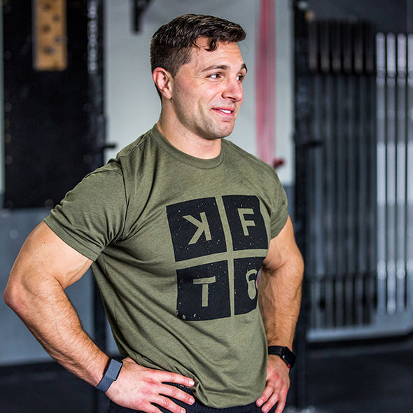 KFT Block T-Shirt - Military Green