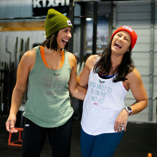 KFT Holiday Jersey Tanks - Nice List